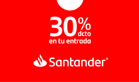 30% dcto Santander