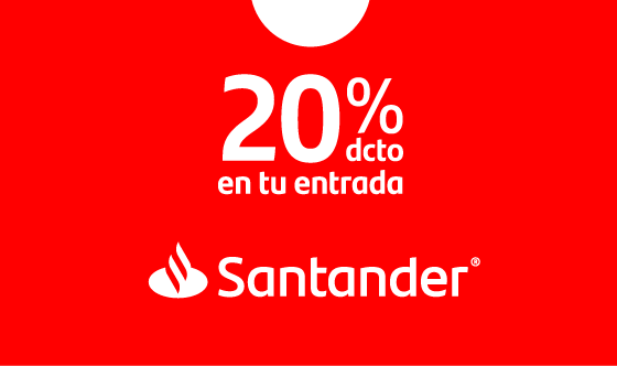 20% dcto Santander