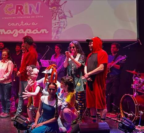 Cantata Mazapán con personajes