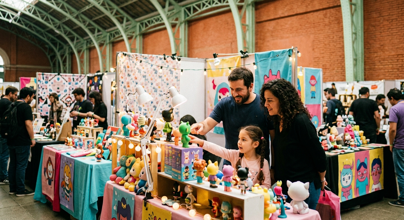 Familia en ToyCon